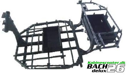 Kabine skelet Bach Kabinescooter G4 100060377
