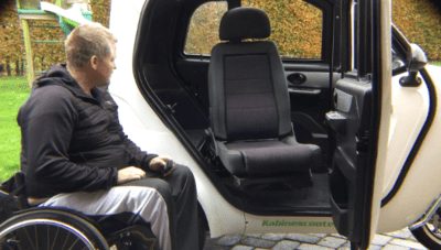 handicapsæde til bil