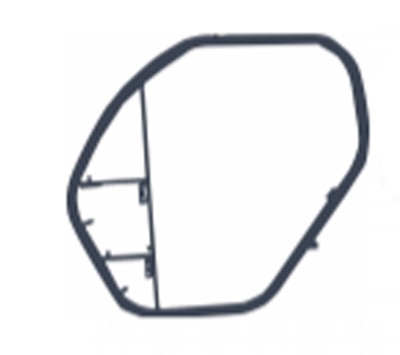 Türrahmen links Bach Kabinenroller G4