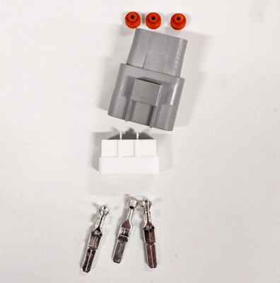 3 pin stik til ladeledning på BACH kabinescooter