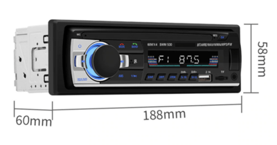 Radio m. Bluetooth Musik & Håndfri Telefonopkald