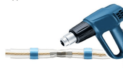 Lodde / Krympe samlemuffe - blå