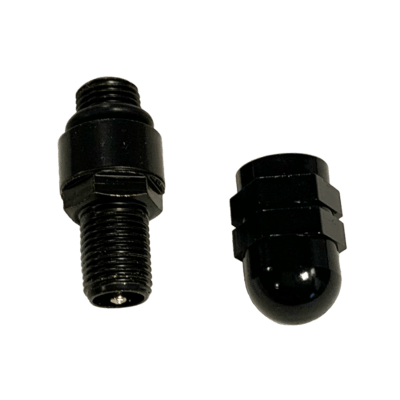 Ventil til alu fælg sort