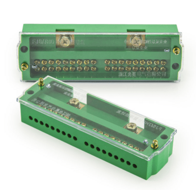 Power samledåse - Terminal Block GRØN 18/2