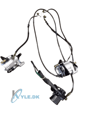 Komplet bagbremse Bach Kabinescooter G4 Passer til type 2 Bremser