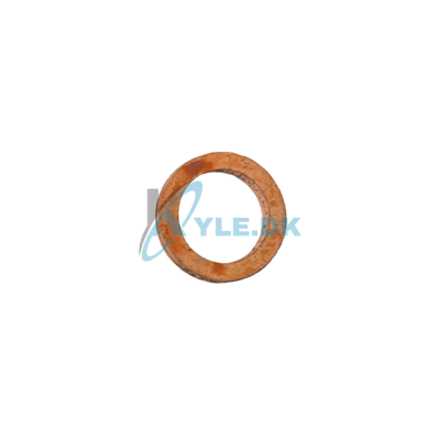 Kobberpakning til banjobolt ved hovedbremsecylinder Ape50 E4