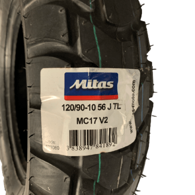 Dæk 120/90-10 Mitas MC17