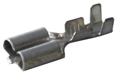 Kabelsko hun fortinnet, 6.3 mm 0,5-2.0 mm²