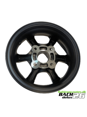 Alufælg til Bach kabinescooter G4 - Sort