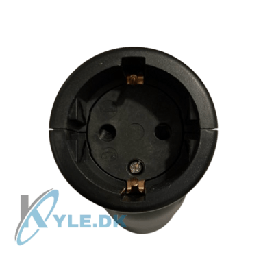 Adapter TYPE 2 til TYPE F Schuko 16A