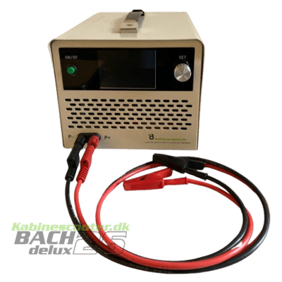 F1288-20 Batteritester set forfra