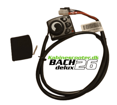 Hekter -  Kontrolpanel med dreje knap.