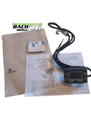 Hekter -Digital kontrol panel m/timer