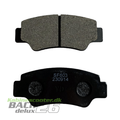 Bremseklodser bagerst City Spirit