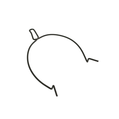 Fjeder til trykleje på kobling