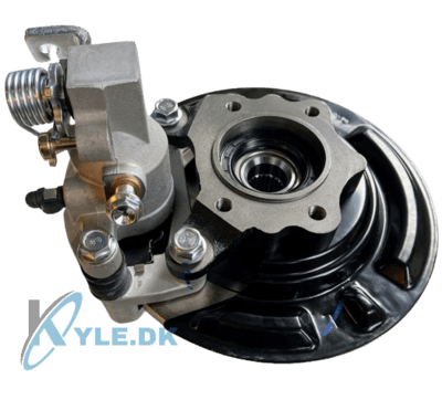 Komplet kaliber med hjulnav bagerst venstre side City Spirit