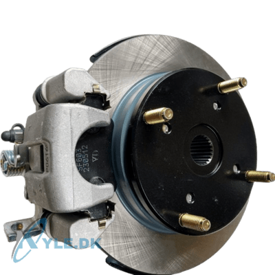 Komplet kaliber med hjulnav bagerst venstre side City Spirit