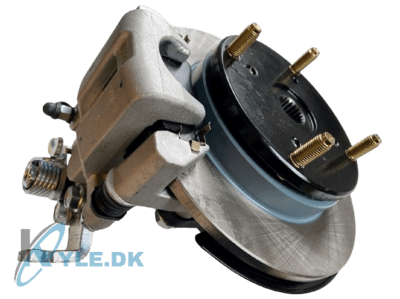 Komplet kaliber med hjulnav bagerst venstre side City Spirit