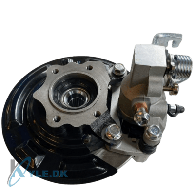 Komplet kaliber med hjulnav bagerst højre side City Spirit