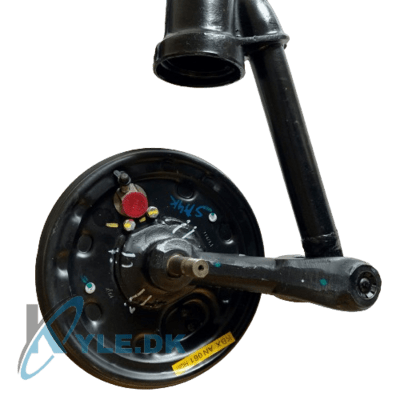 Forgaffel Ape50 E4 nærbillede af bagside