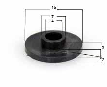 Skive Plast ved siderude Ape 50