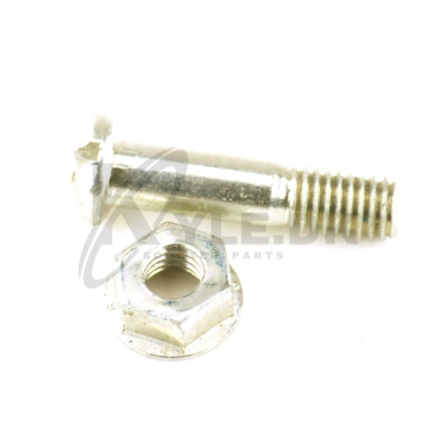 Mit Mutter verschrauben