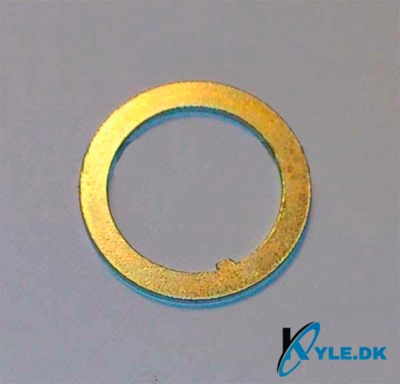 Skive til styrfittings
