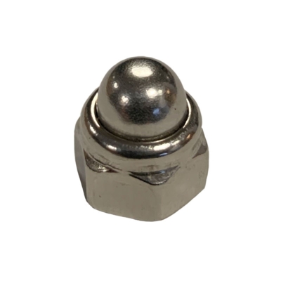 Møtrik selvlåsende topmøtrik M8 Rustfri