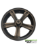 Forhjuls fælg til Bach kabinescooter G4 - Sort